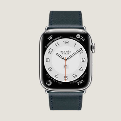 Apple Watch HERMES ドゥブルトゥール インディゴ #540 レザーベルト 時計 レディース お値打ち
